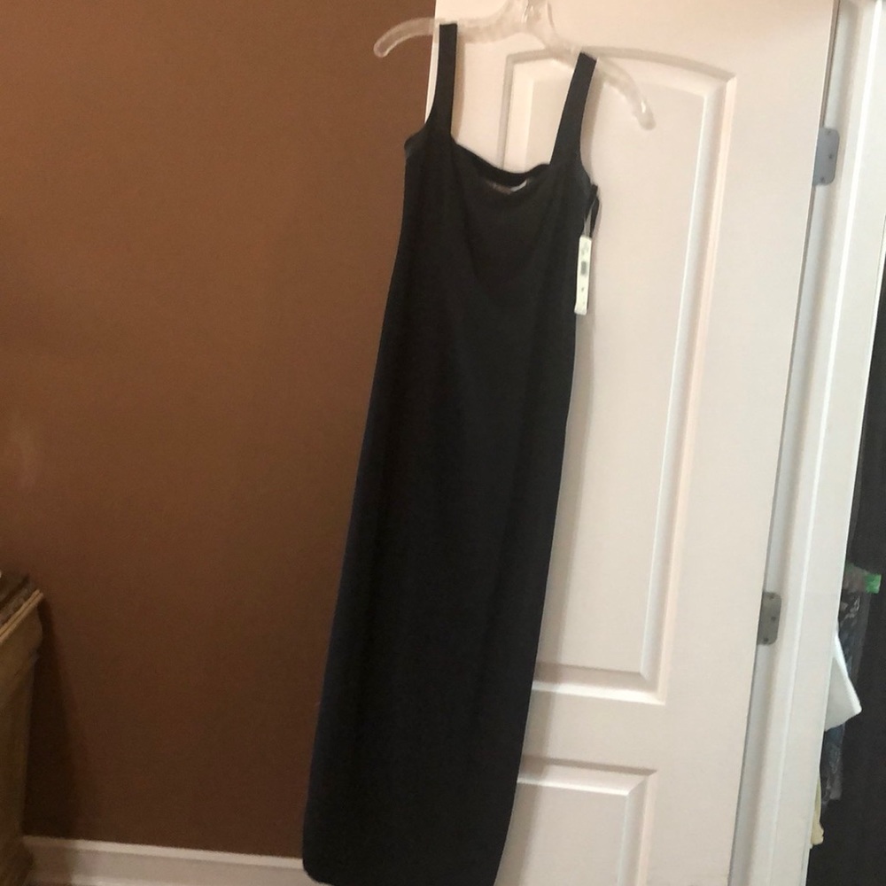 Black long dress